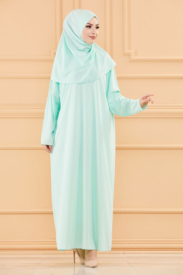 NAMAZ ELBISESI Yeşil - 3691