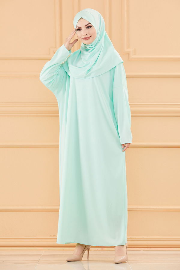NAMAZ ELBISESI Yeşil - 3691