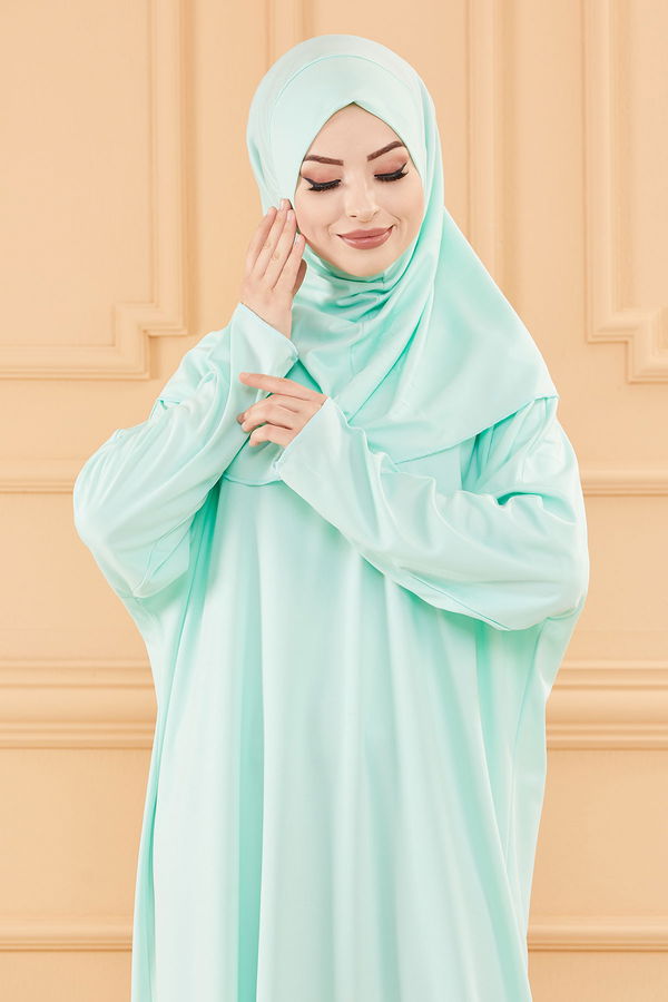 NAMAZ ELBISESI Yeşil - 3691
