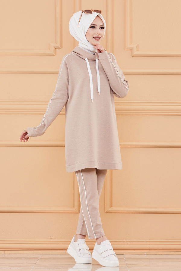TUNIK PANTOLON Bej - 3540 BEJ