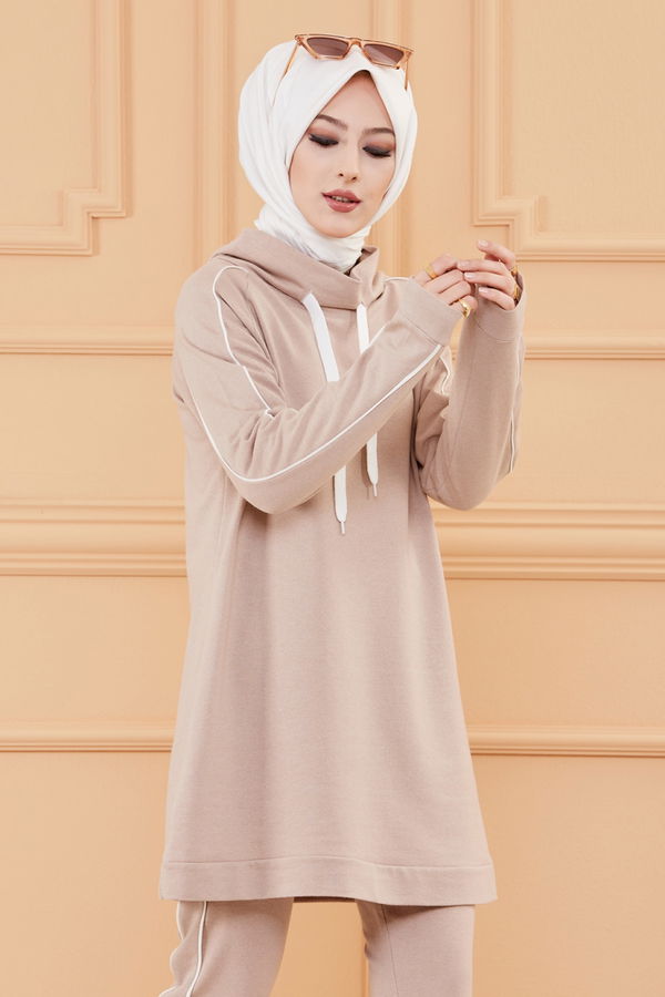 TUNIK PANTOLON Bej - 3540 BEJ