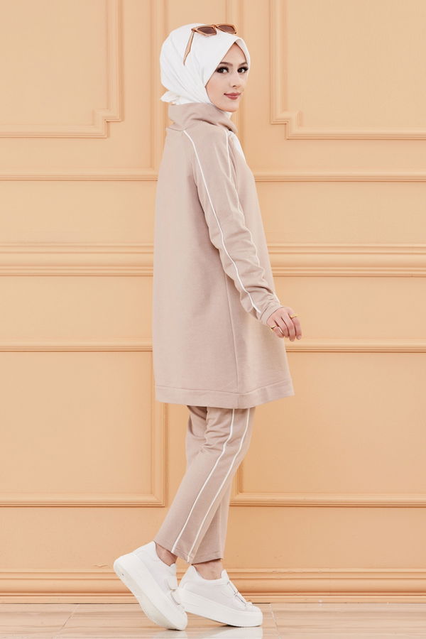 TUNIK PANTOLON Bej - 3540 BEJ