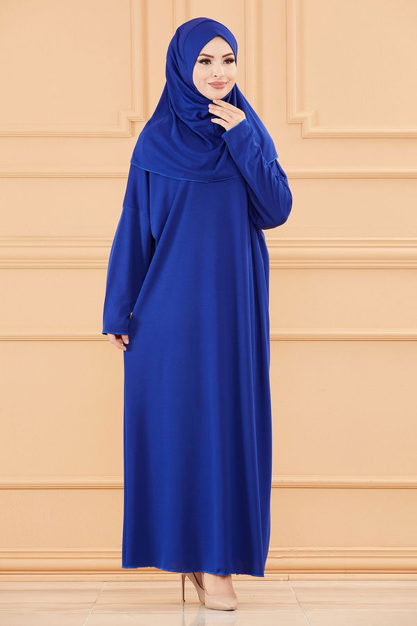 NAMAZ ELBISESI Mavi - 3691 MAVİ