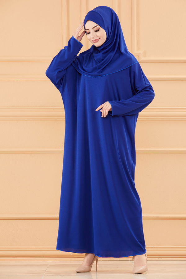NAMAZ ELBISESI Mavi - 3691 MAVİ