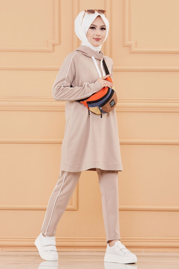TUNIK PANTOLON Bej - 3540 BEJ
