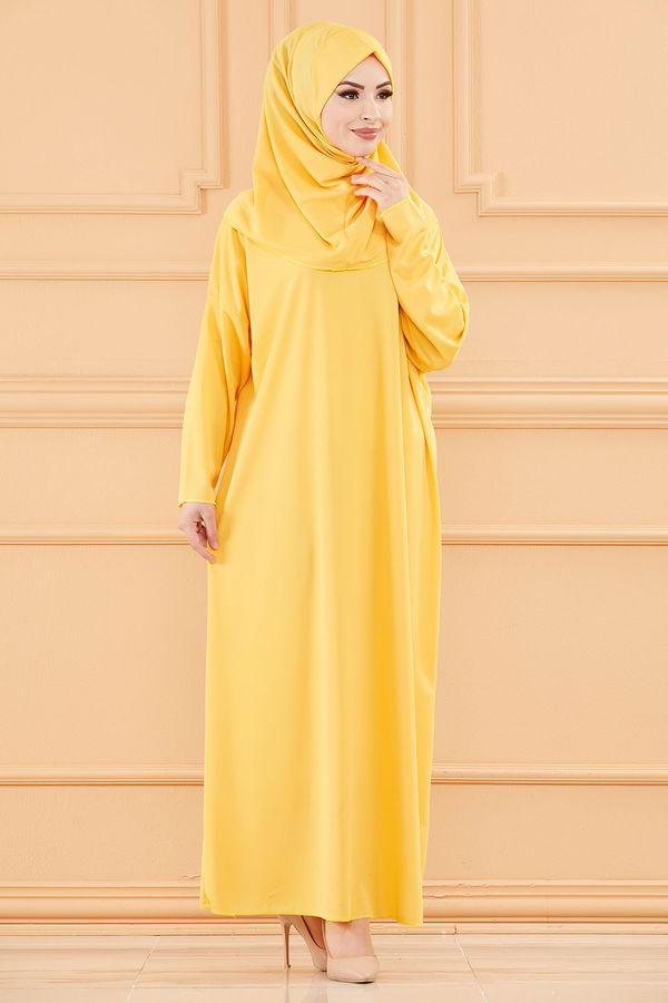 NAMAZ ELBISESI Sarı - 3691