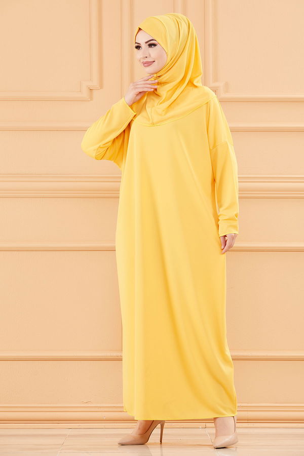 NAMAZ ELBISESI Sarı - 3691