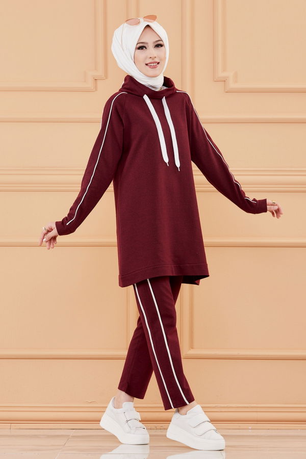TUNIK PANTOLON Bordo - 3540 BORDO