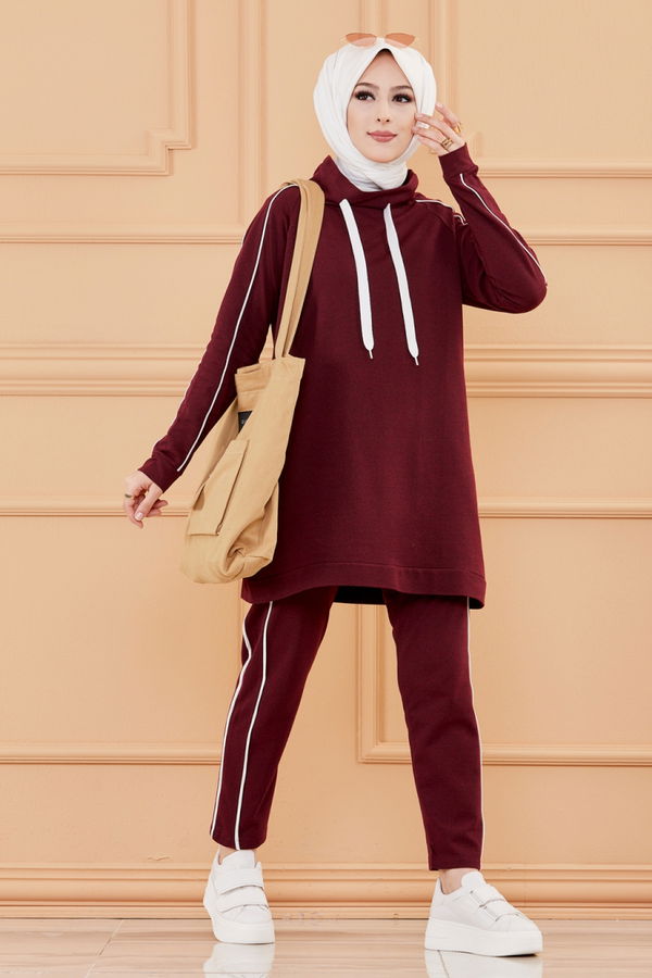 TUNIK PANTOLON Bordo - 3540 BORDO