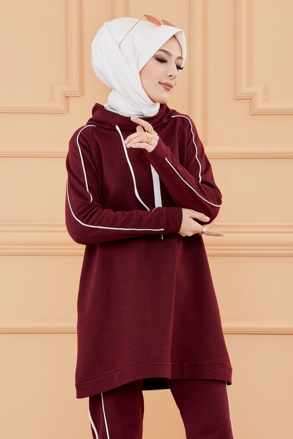 TUNIK PANTOLON Bordo - 3540 BORDO