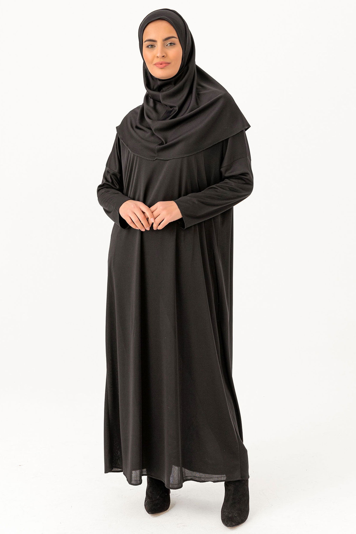 NAMAZ ELBISESI Siyah - 3691 SİYAH