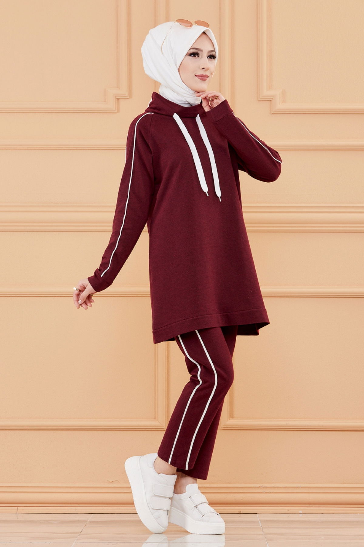 TUNIK PANTOLON Bordo - 3540 BORDO