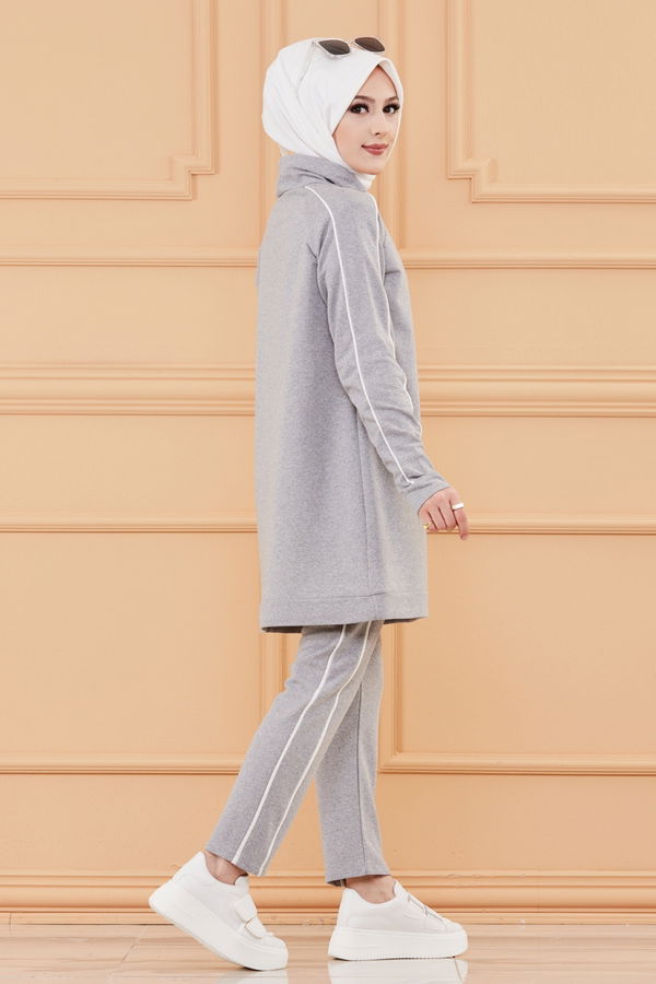 TUNIK PANTOLON Gri - 3540