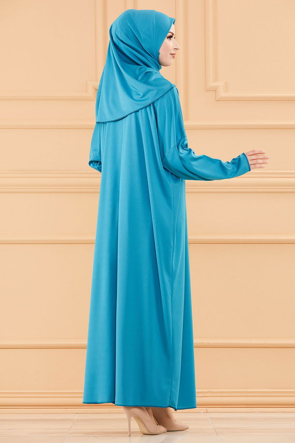 NAMAZ ELBISESI Mavi - 3691