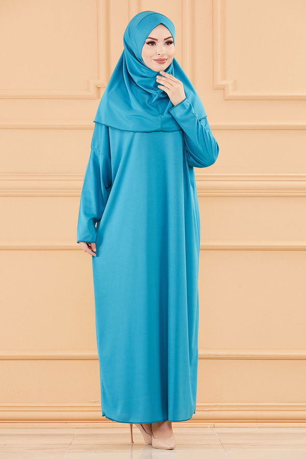 NAMAZ ELBISESI Mavi - 3691