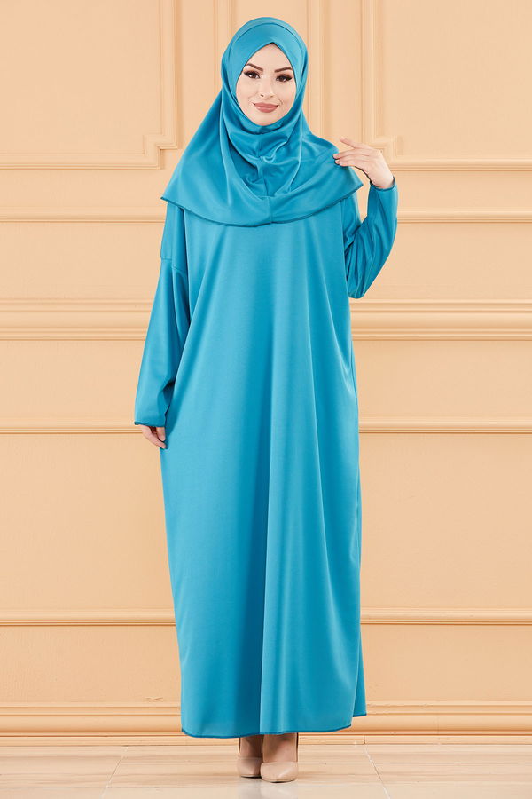 NAMAZ ELBISESI Mavi - 3691