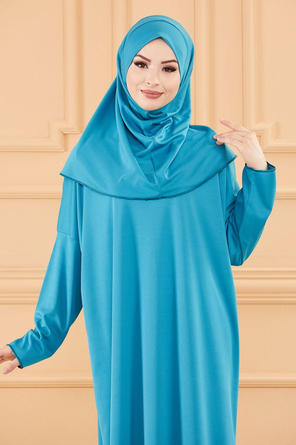 NAMAZ ELBISESI Mavi - 3691