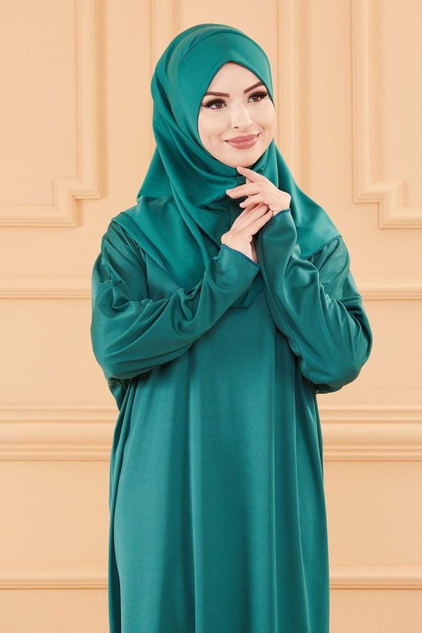 NAMAZ ELBISESI Yeşil - 3691 YEŞİL