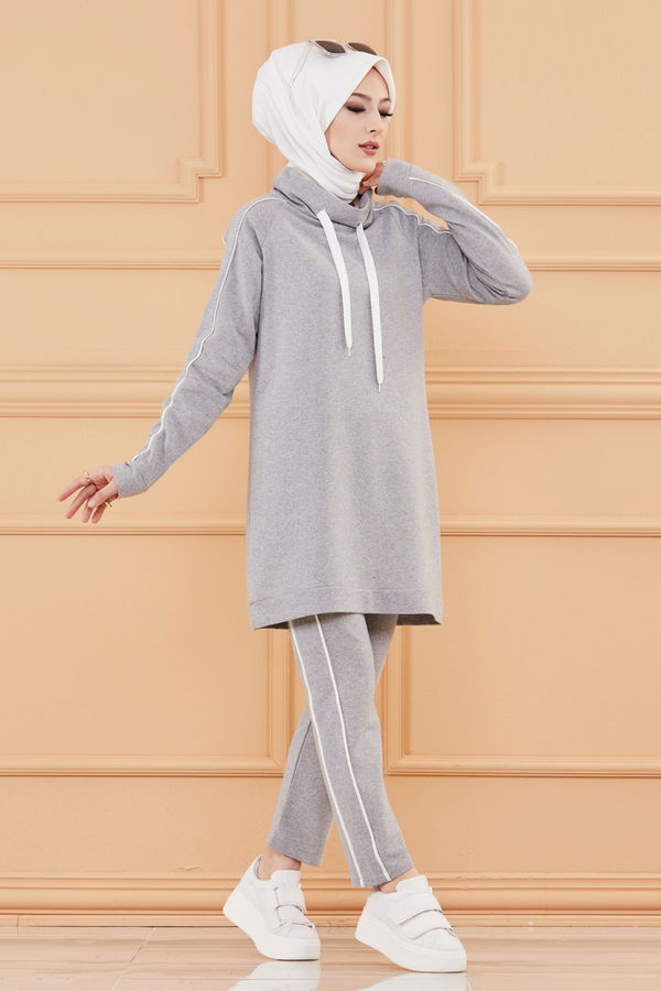 TUNIK PANTOLON Gri - 3540