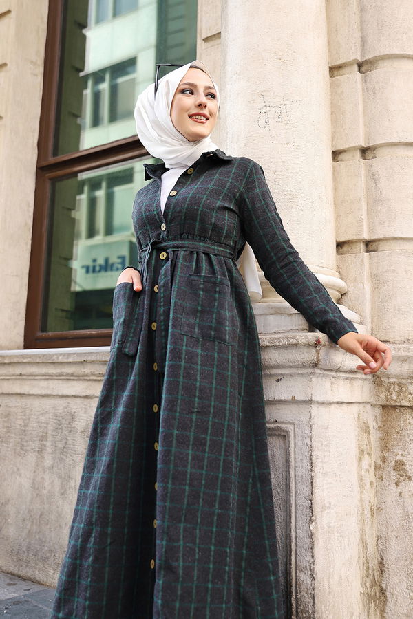 Elbise Antrasit - 3301 ANTRASİT