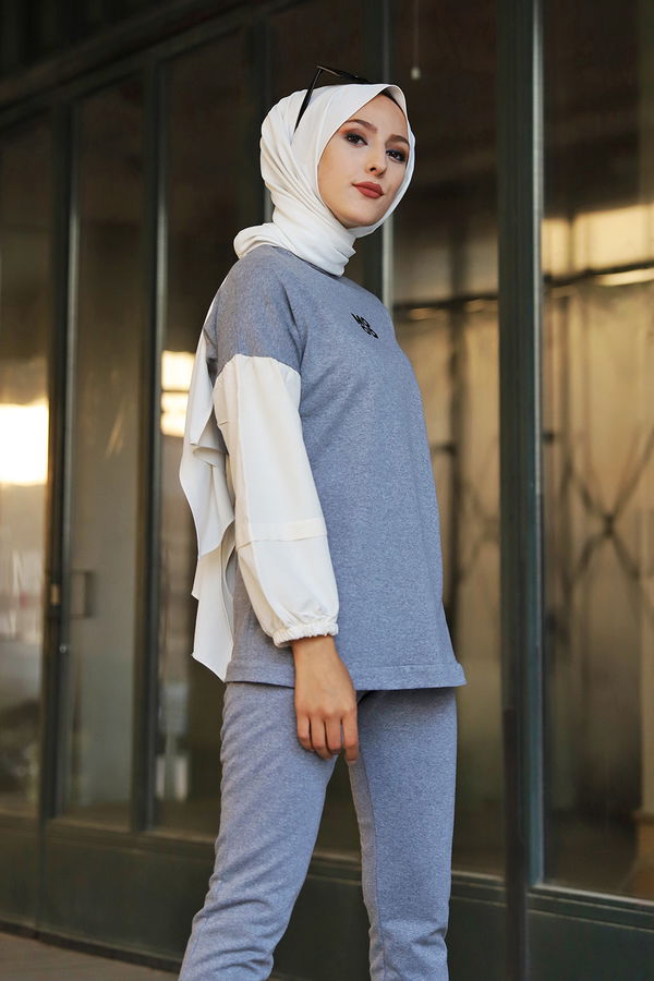 TUNIK PANTOLON Gri - 3087 GRİ