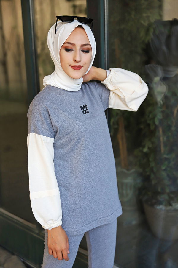 TUNIK PANTOLON Gri - 3087 GRİ