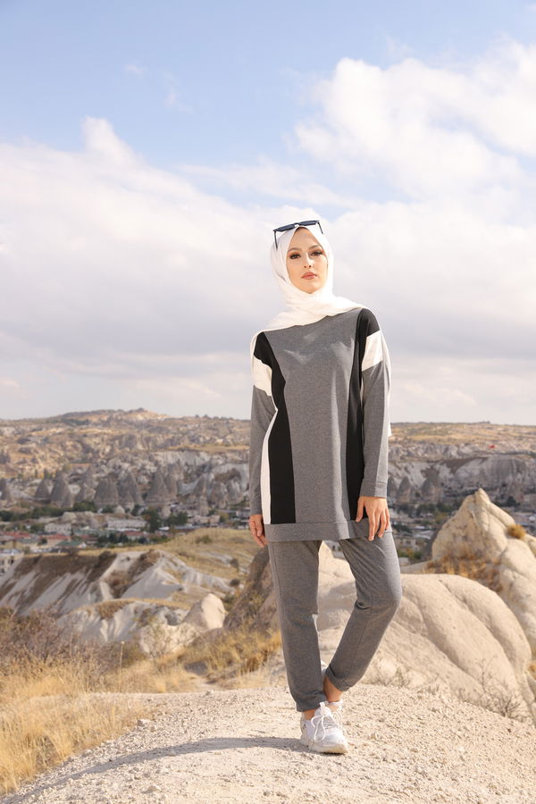 TUNIK PANTOLON Gri - 3097