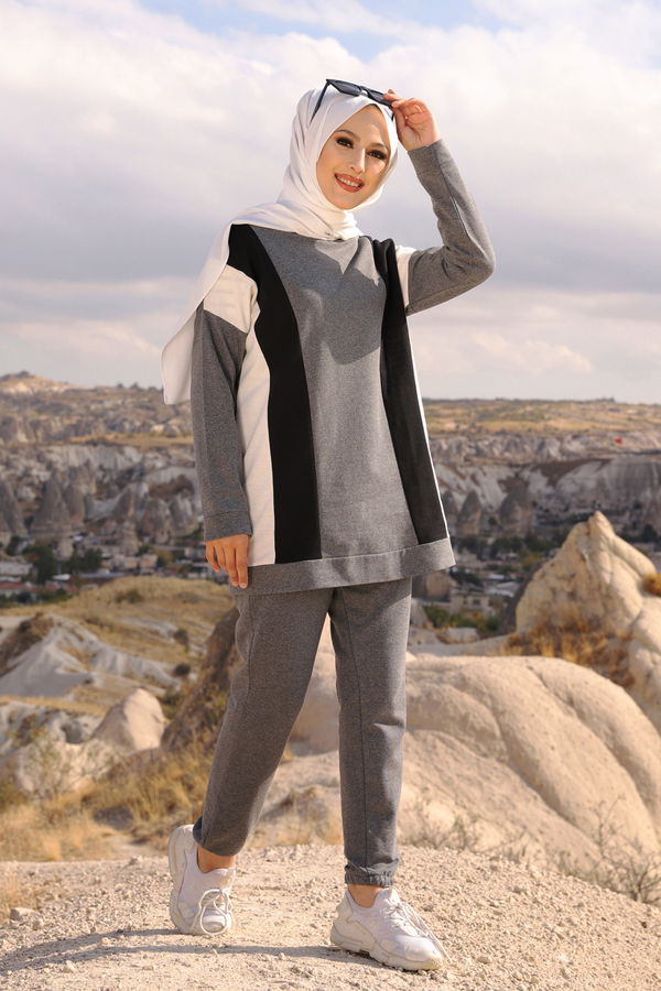 TUNIK PANTOLON Gri - 3097