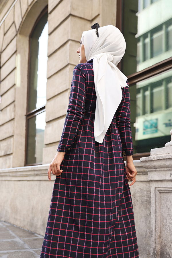 Elbise Lacivert - 3301 LACİVERT
