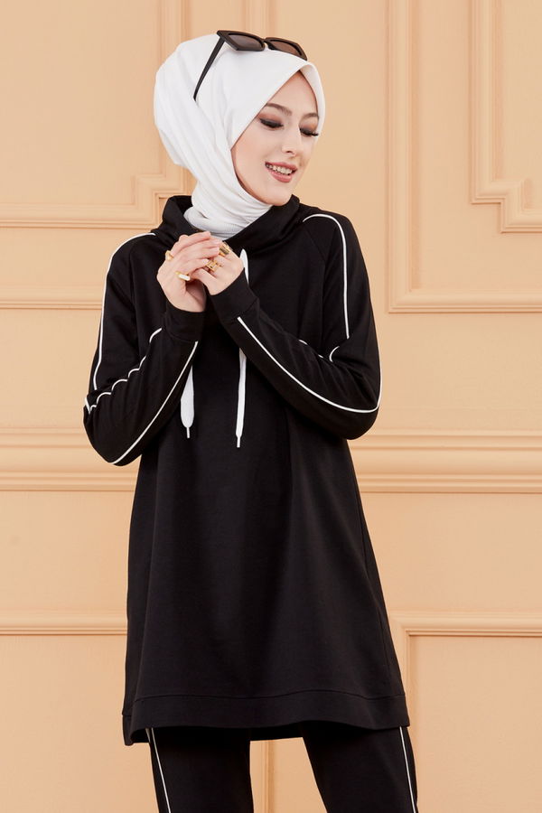TUNIK PANTOLON Siyah - 3540