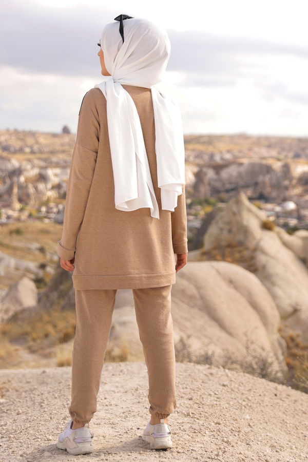 TUNIK PANTOLON Bej - 3097 BEJ