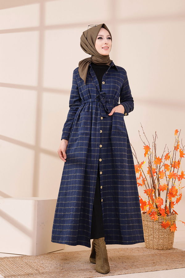 Elbise Lacivert - 3301 LACİVERT