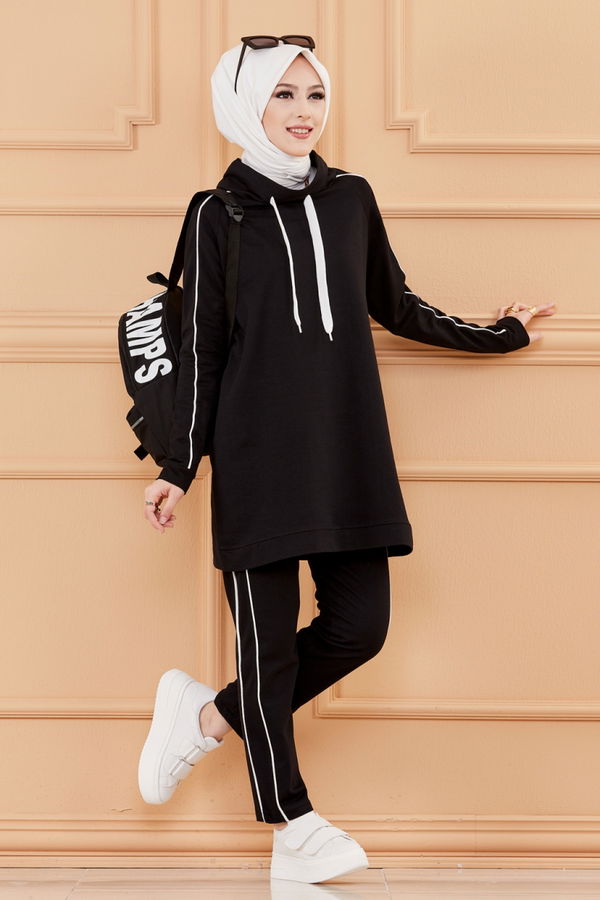 TUNIK PANTOLON Siyah - 3540