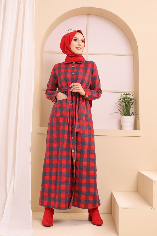 Elbise Lacivert - 3301 LACİVERT