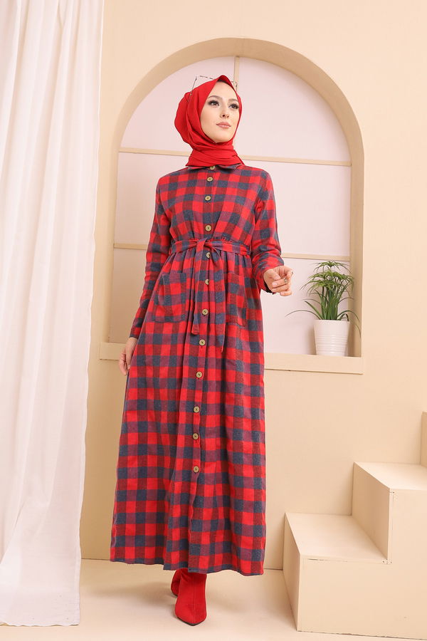 Elbise Lacivert - 3301 LACİVERT