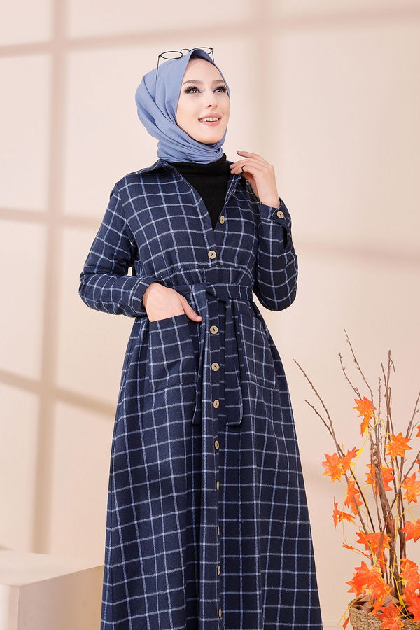 Elbise Mavi - 3301