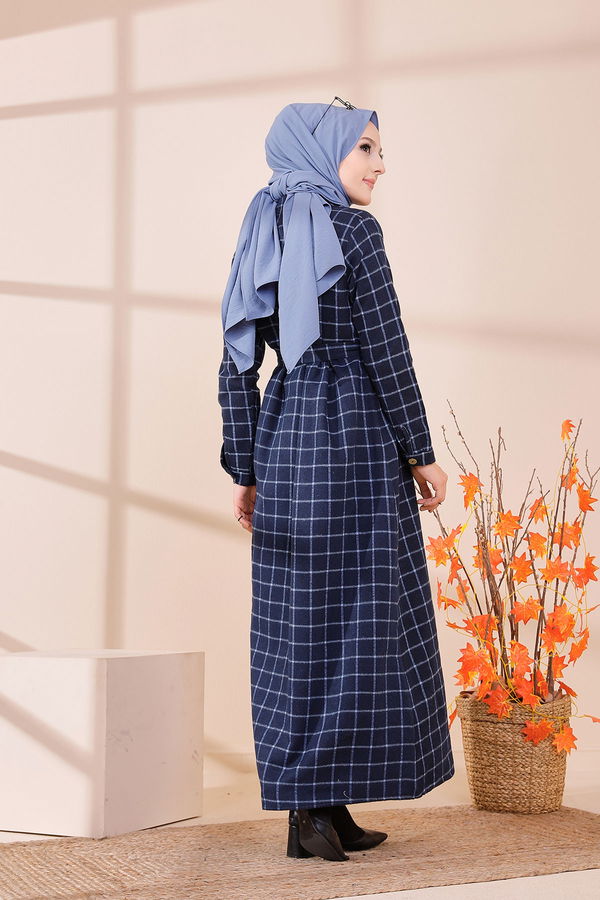 Elbise Mavi - 3301