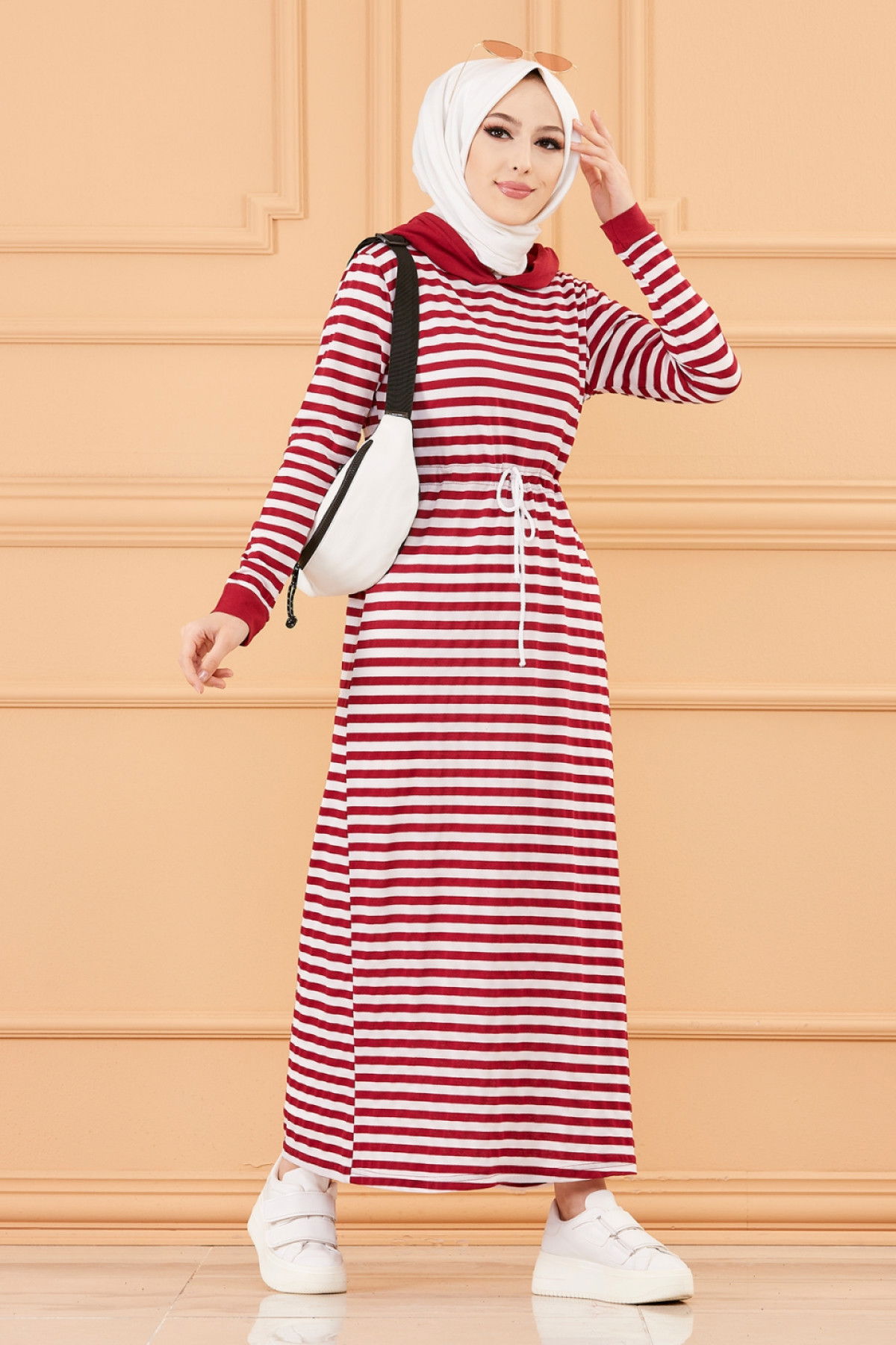 ELBISE Bordo - 3584