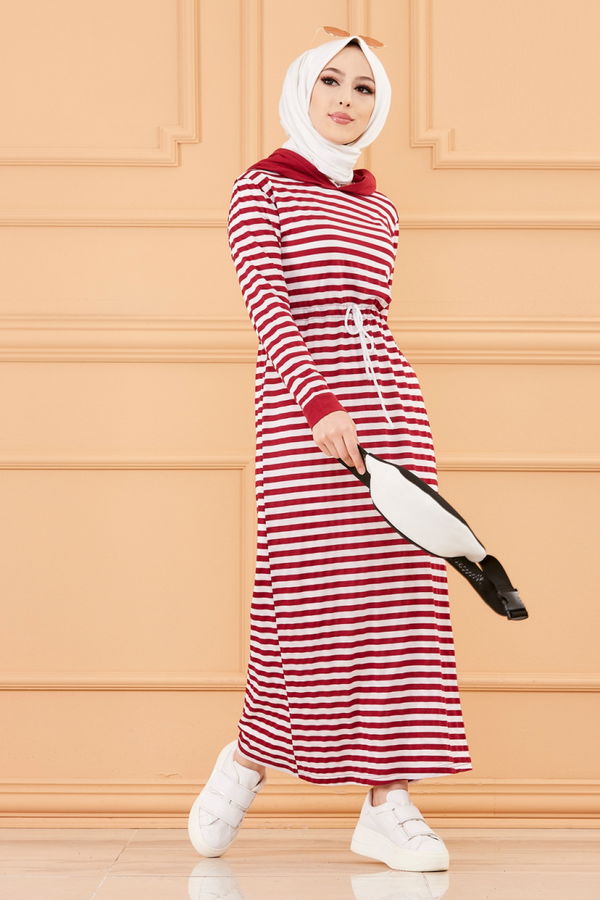 ELBISE Bordo - 3584