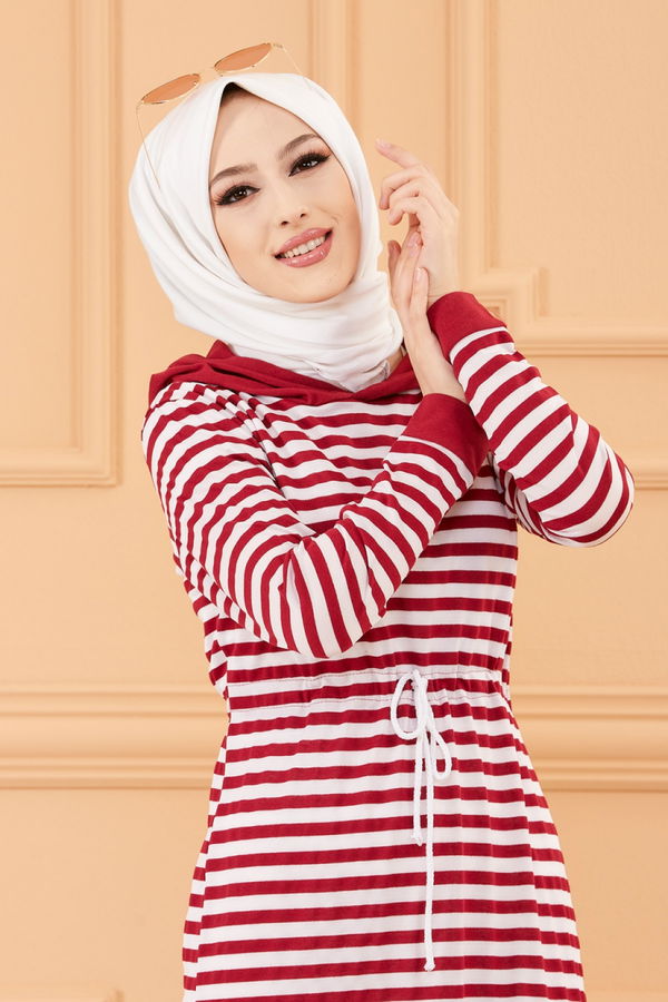 ELBISE Bordo - 3584