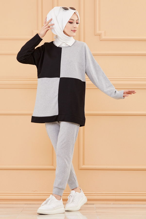 TUNIK PANTOLON Gri - 8727