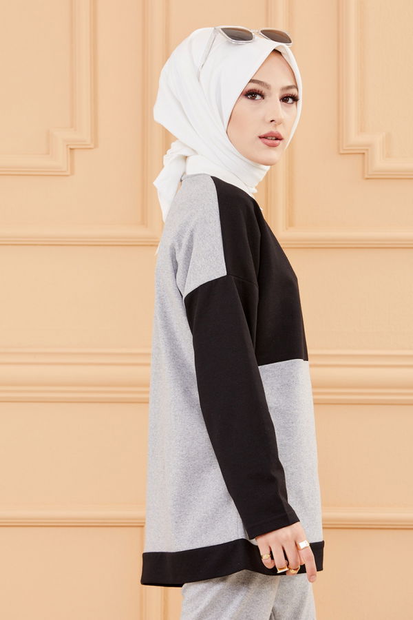 TUNIK PANTOLON Gri - 8727
