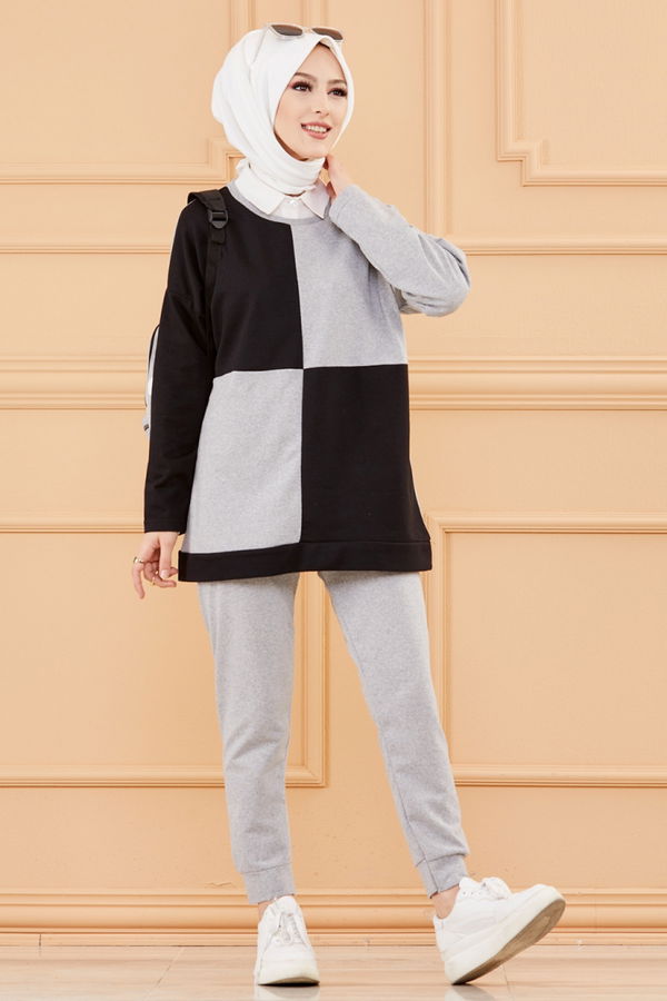 TUNIK PANTOLON Gri - 8727