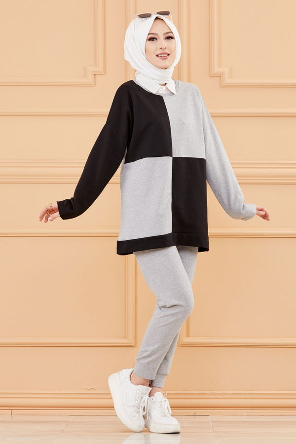TUNIK PANTOLON Gri - 8727