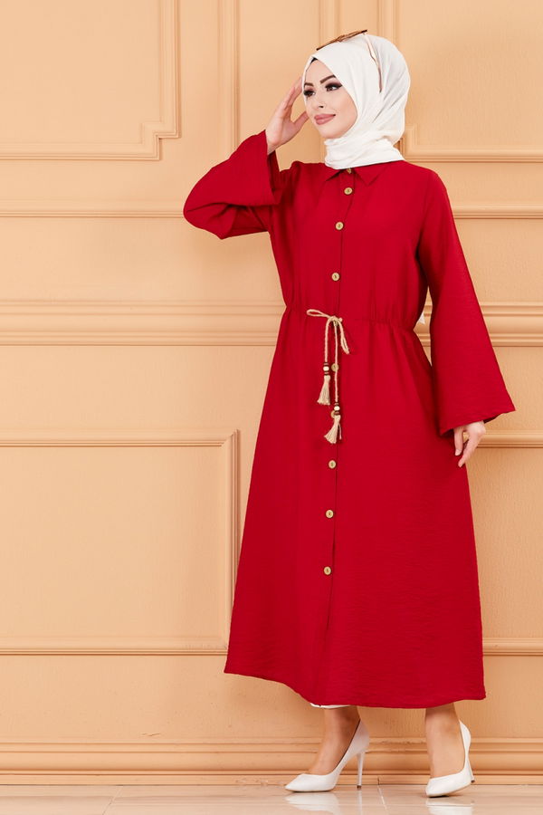 ELBISE Bordo - 3657