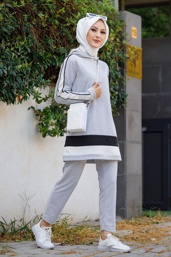 TUNIK PANTOLON Gri - 3547 GRİ