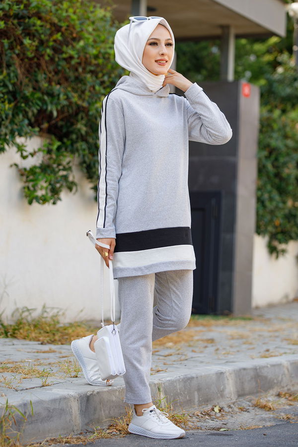 TUNIK PANTOLON Gri - 3547 GRİ
