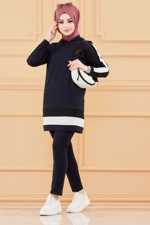 TUNIK PANTOLON Lacivert - 3547