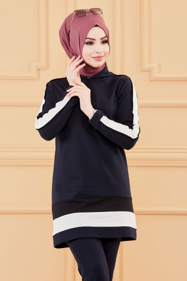 TUNIK PANTOLON Lacivert - 3547