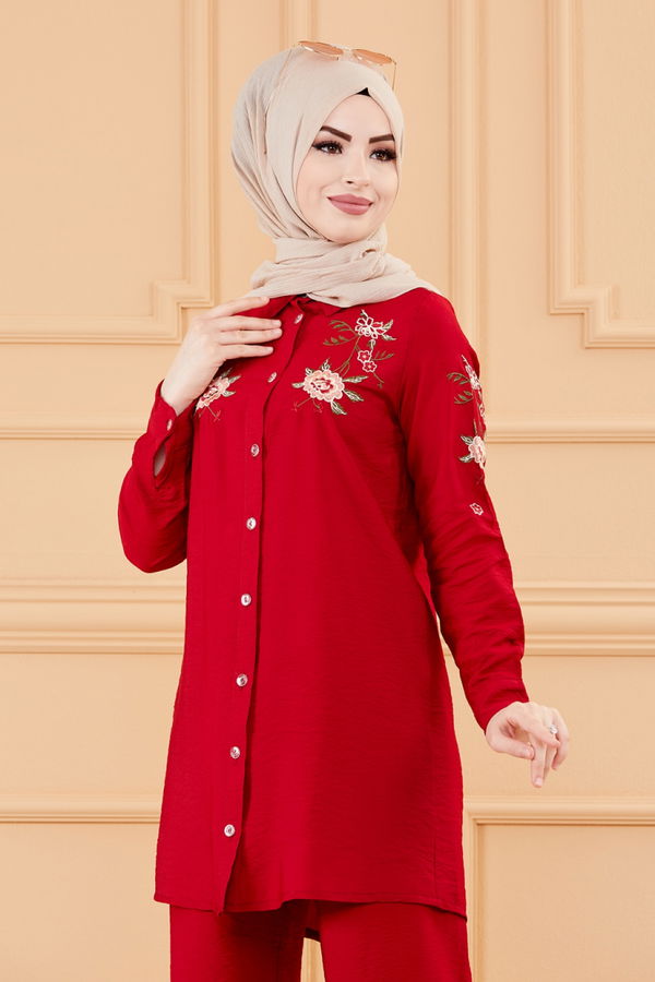 TUNIK PANTOLON Bordo - 3549 BORDO
